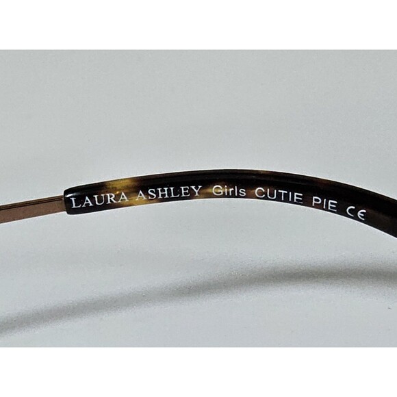 laura ashley Girls Eyeglass Frames Cutie Pie 44-19 120 Root Beer Demo New - Picture 6 of 15